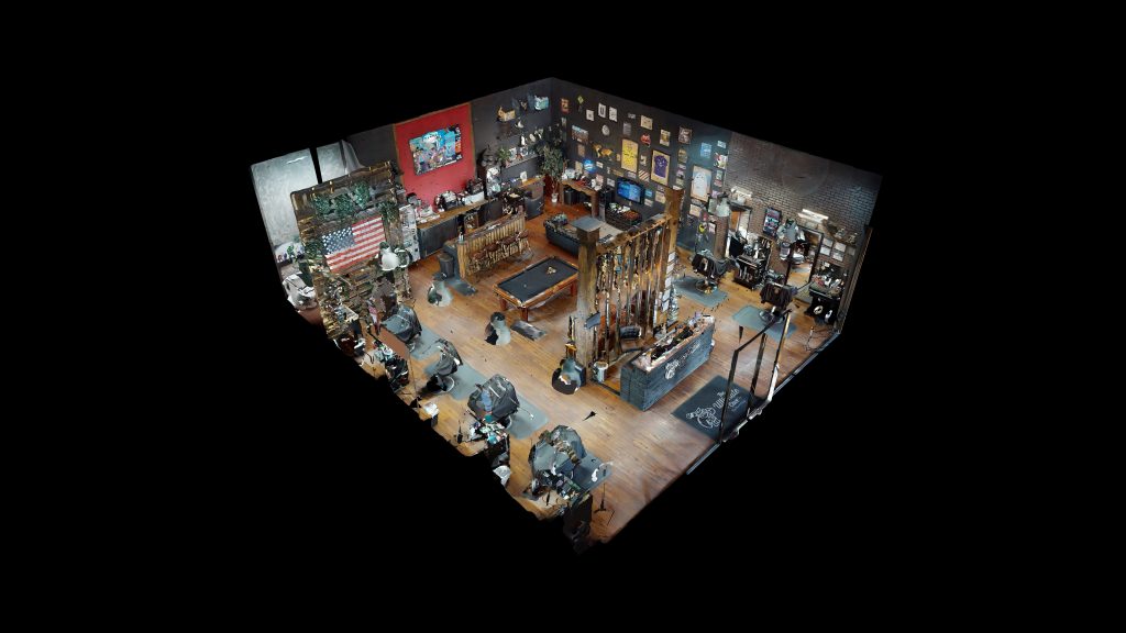 3D virtual tours of Florida barbershops